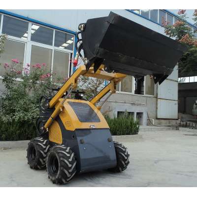 Mini Track/ wheel Loader with B&S Engine 4 In1 Bucket