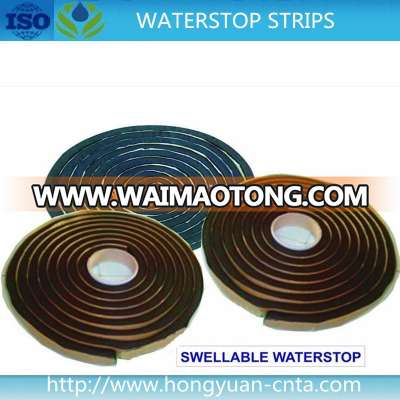 plastic rubber/ bentonite swellable water proof strips water stop sealant